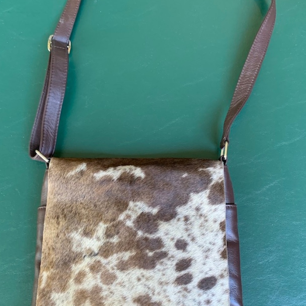 Odessa Cowhide Small Cross Body Leather Purse